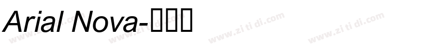 Arial Nova字体转换